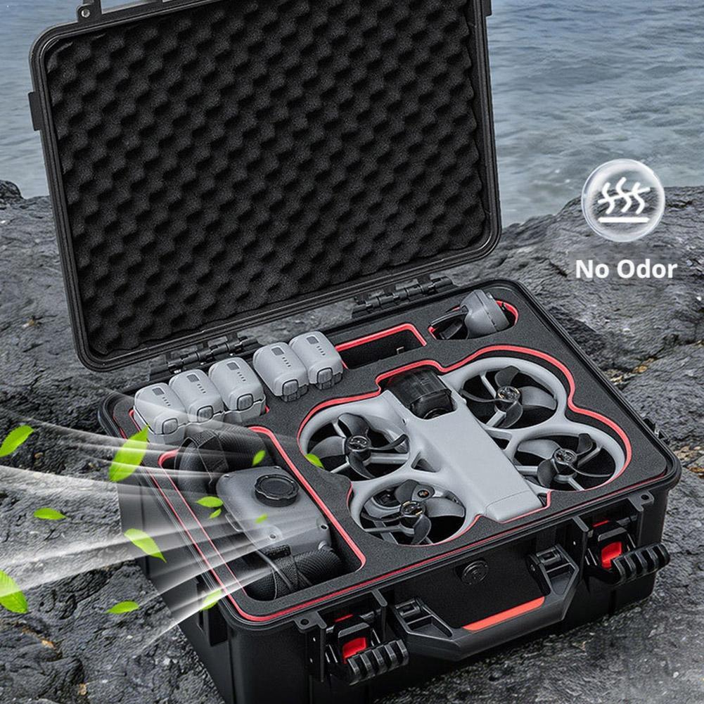 Drone Hard Shell Case - Estuche de Transporte Impermeable y a