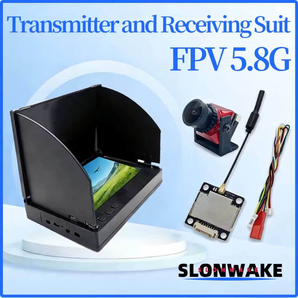 Traje FPV SLONWAKE con transmi - Drone Controller Screen reseña y precio