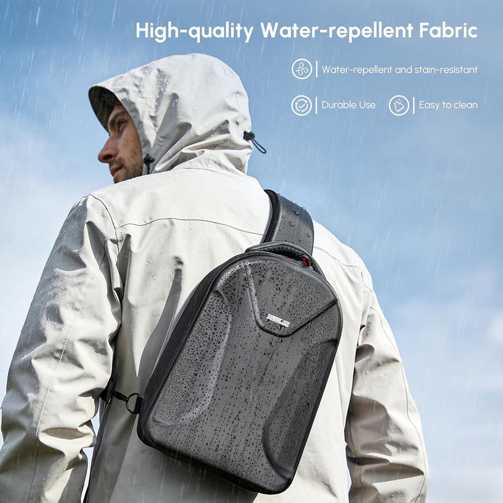 Mochila rígida impermeable par - Drone Backpack reseña y precio