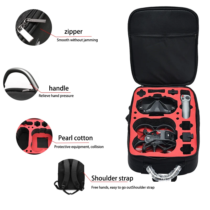 Mochila portátil de nailon, bo - Drone Backpack reseña y precio
