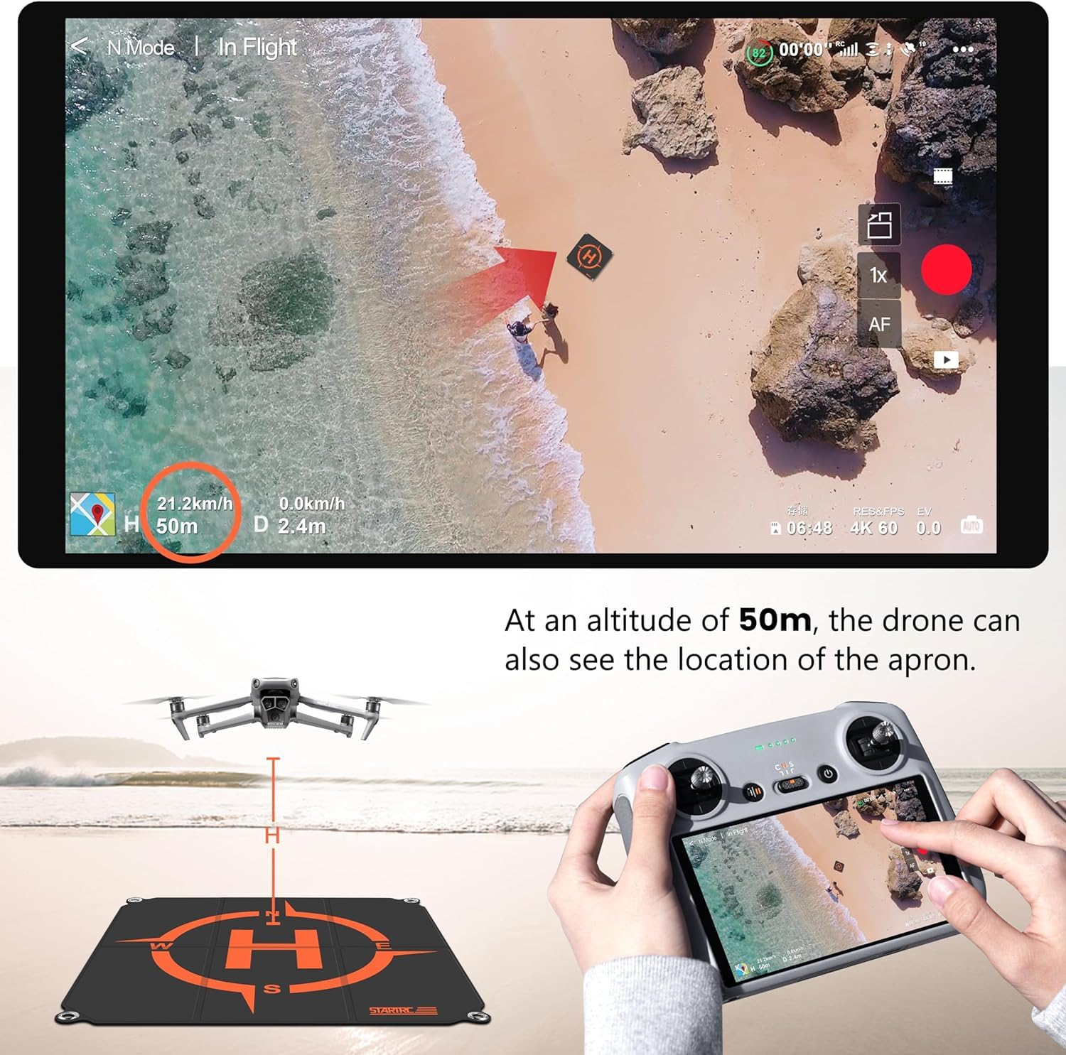 Plataforma de Aterrizaje para  - Drone Landing Pad reseña y precio