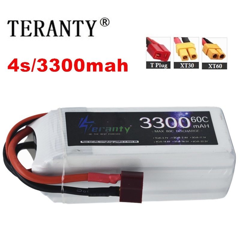 Batería recargable LiPo 4S 330 - Drone Battery Adapter reseña y precio