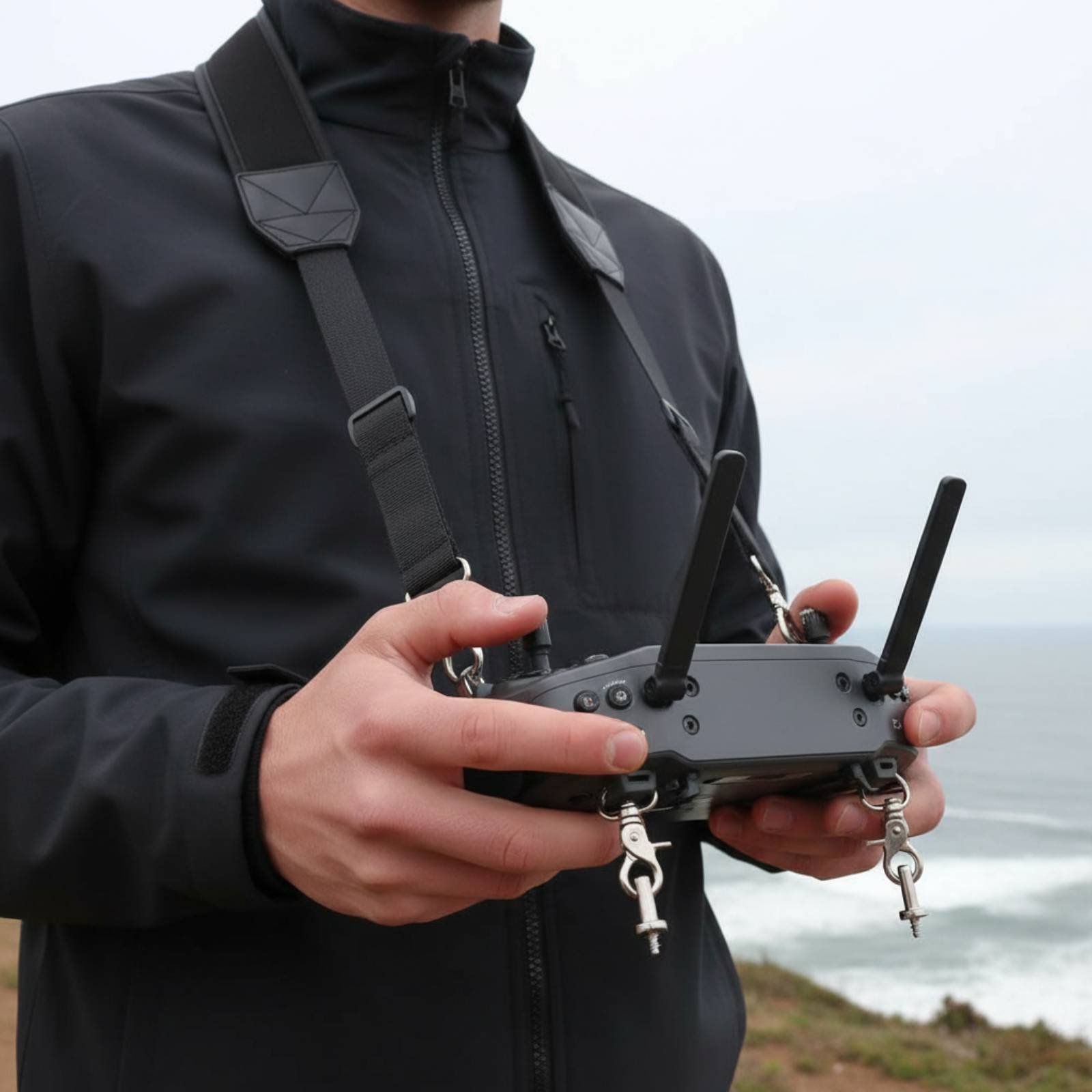 Correa para transmisor de dron - Drone Remote Controller Lanyard reseña y precio