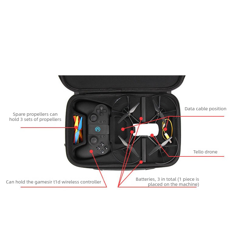 Estuche de almacenamiento para - Drone Hard Shell Case reseña y precio