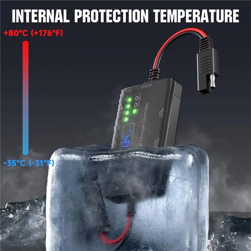 Controlador de Carga Solar MPP - Drone Solar Charger reseña y precio