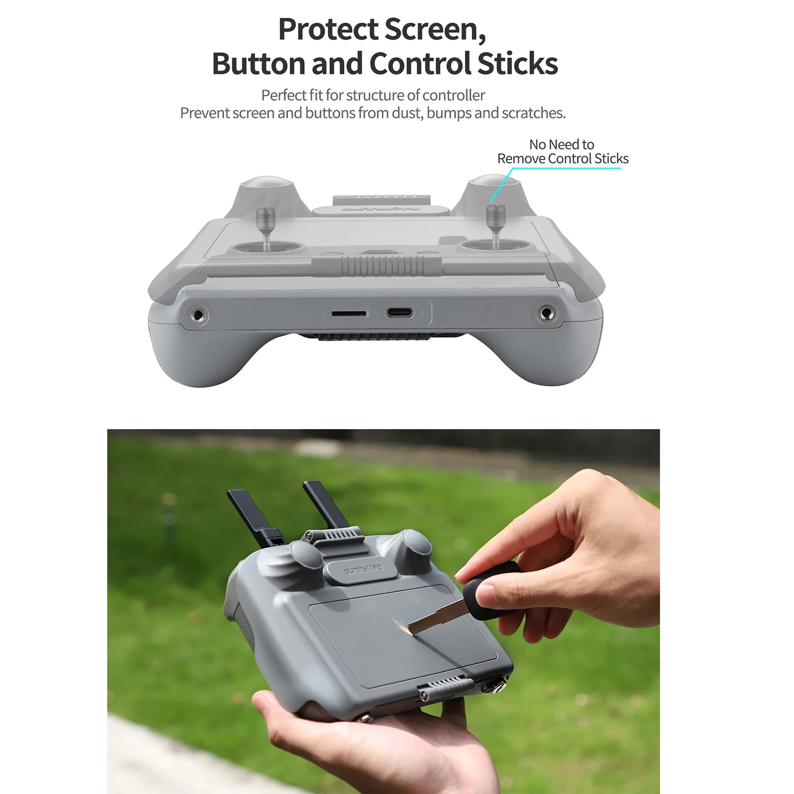 Cubierta protectora de pantall - Drone Sun Shade reseña y precio