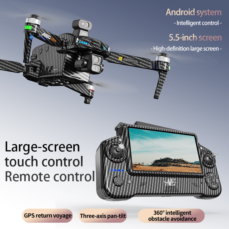 AE60 GPS Drone profesional 8K  - Drone Controller Screen reseña y precio