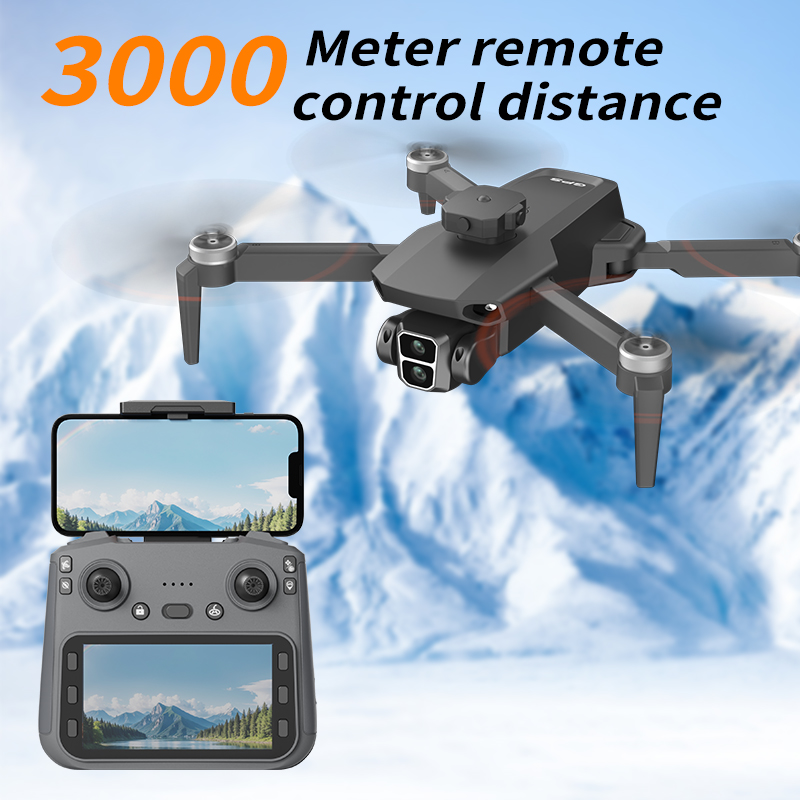 L106-1PRO GPS Drone profesiona - Drone Controller Screen reseña y precio