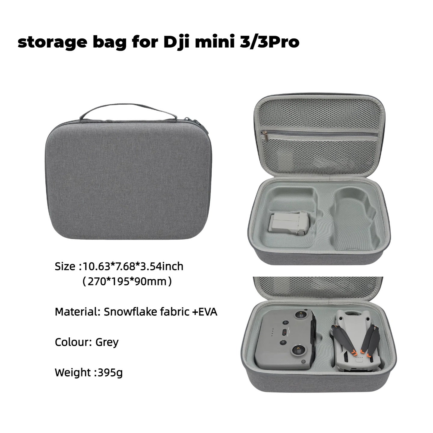 Bolsa dura de EVA para Dron DJ - Drone Joystick Cover reseña y precio