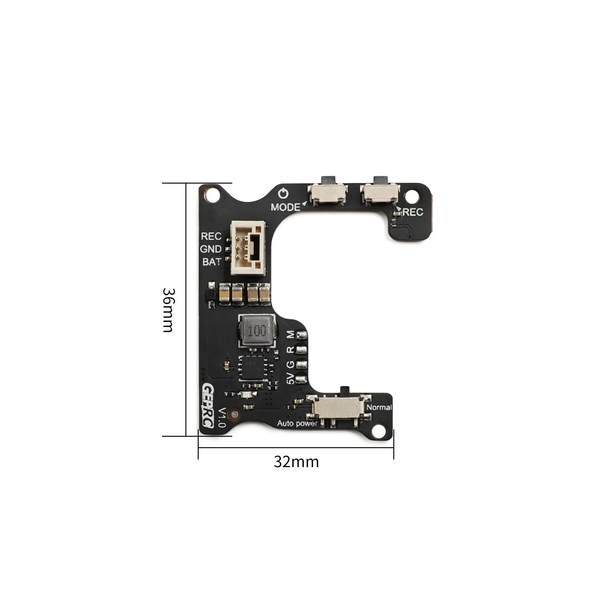 Estuche desnudo GEPRC con plac - Drone Joystick Cover reseña y precio
