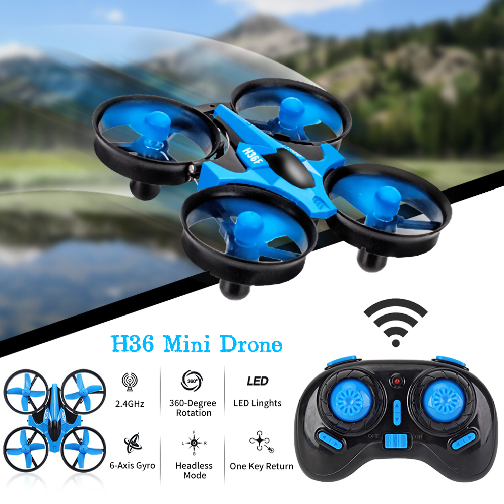 JJRC H36 Mini Rc Drone 4 canal - Drone Remote Controller Lanyard reseña y precio