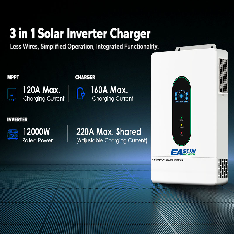 Inversor Solar Híbrido EASUN U - Drone Solar Charger reseña y precio