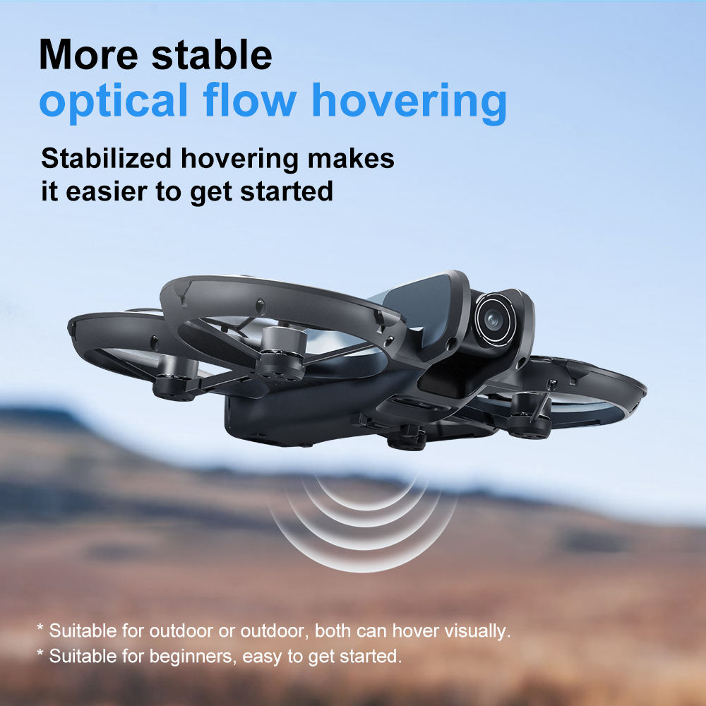 V666 Mini Dron plegable 4K Cám - Drone Controller Screen reseña y precio