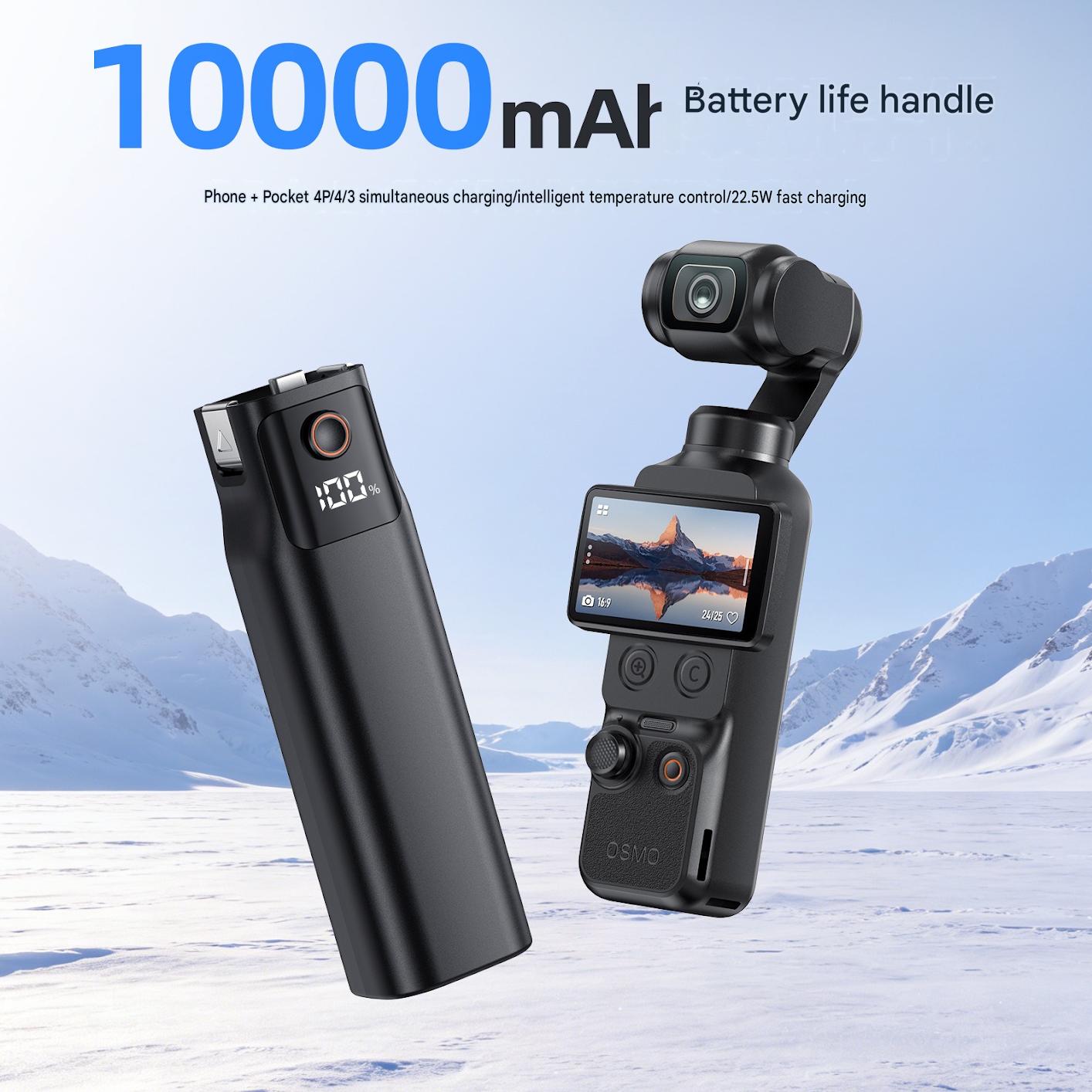Empuñadura para cámara Osmo Po - Drone Power Bank reseña y precio