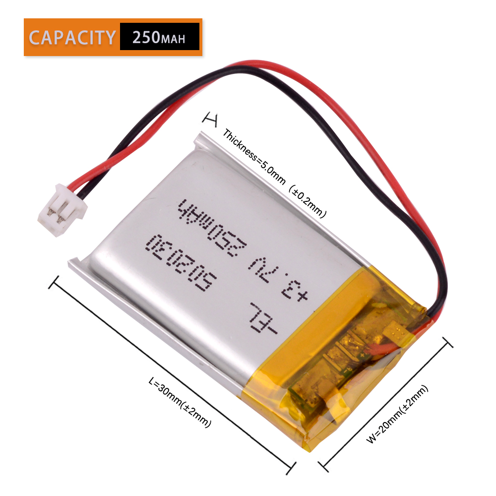 Batería recargable LiPo 502030 - Drone Beacon Light reseña y precio